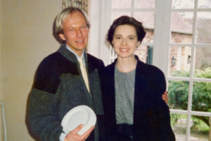 Paavo Turtiainen and Isabella Rossellini in Paris